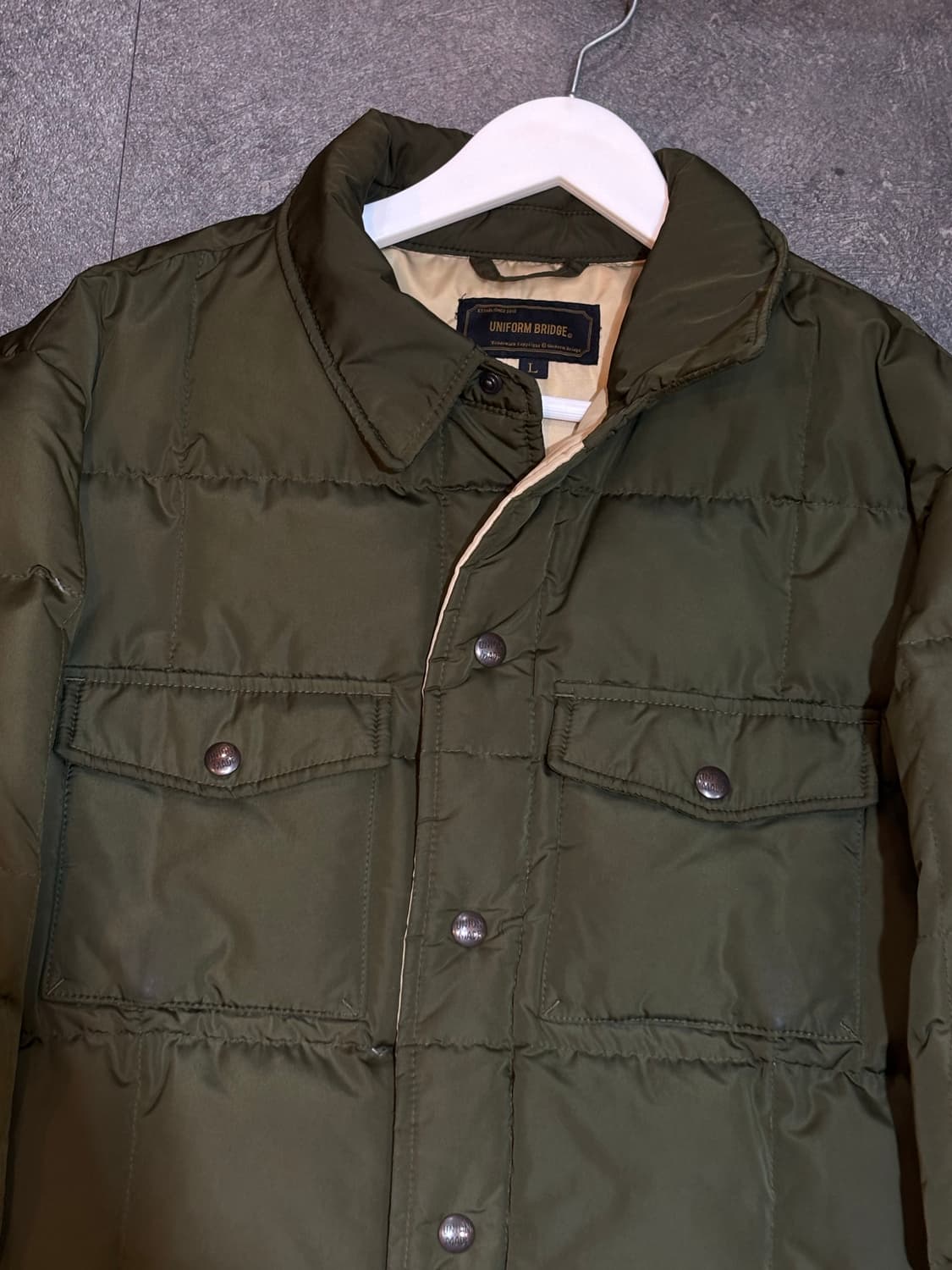 유니폼브릿지 오리털 패딩 L사이즈 상품이미지4