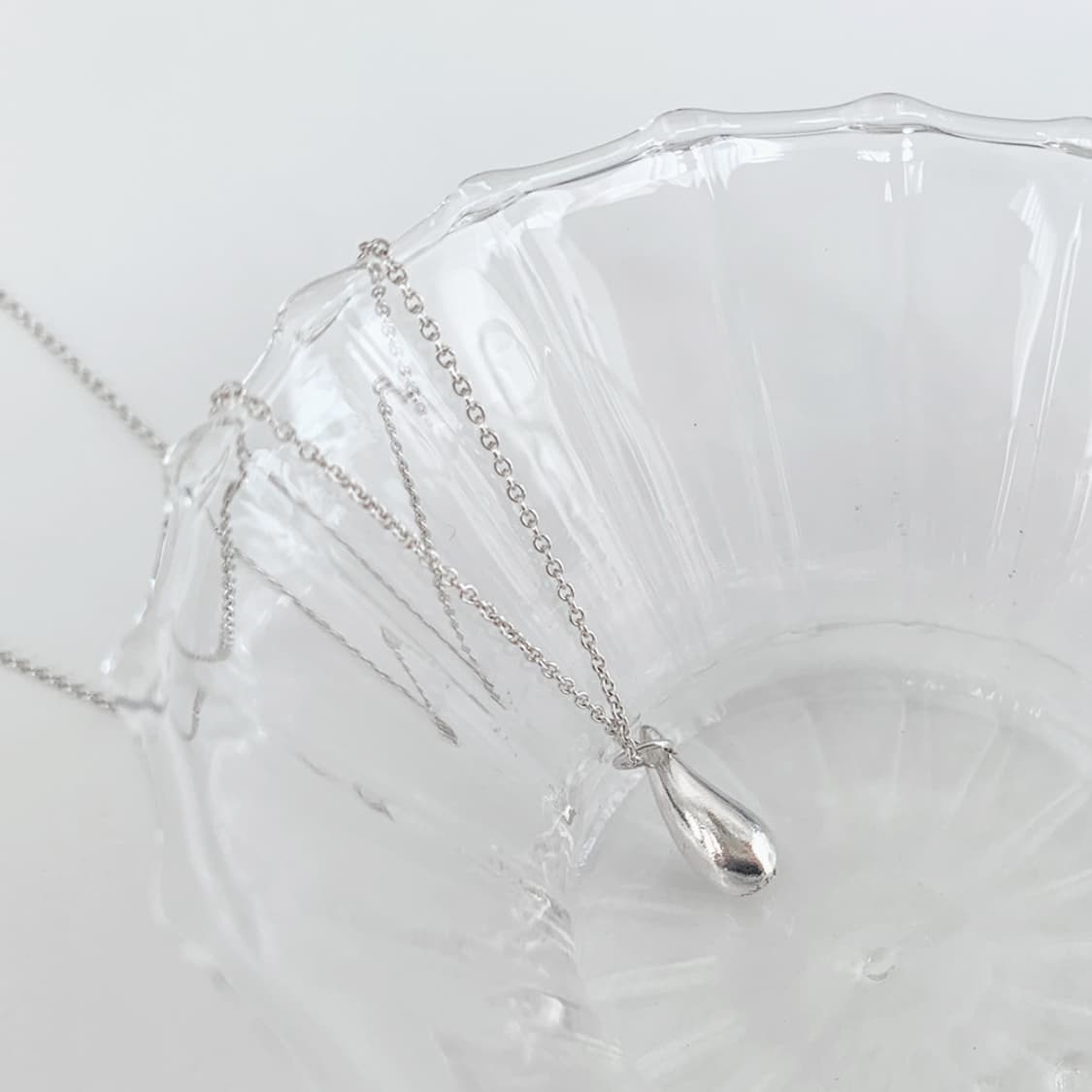 티파니 티어드롭 펜던트 실버 목걸이 NO.113 상품이미지1