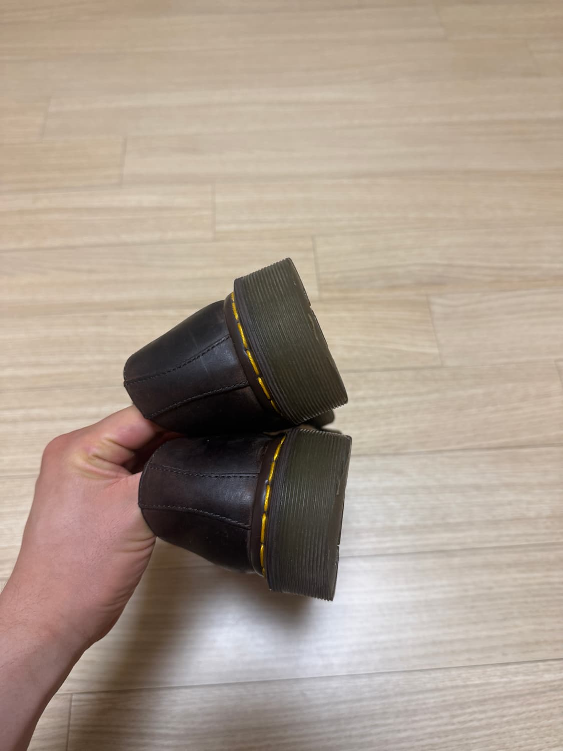 Uk5,240) 145,000원 닥터마틴 1461 크레이지 브라운 더비 상품이미지5