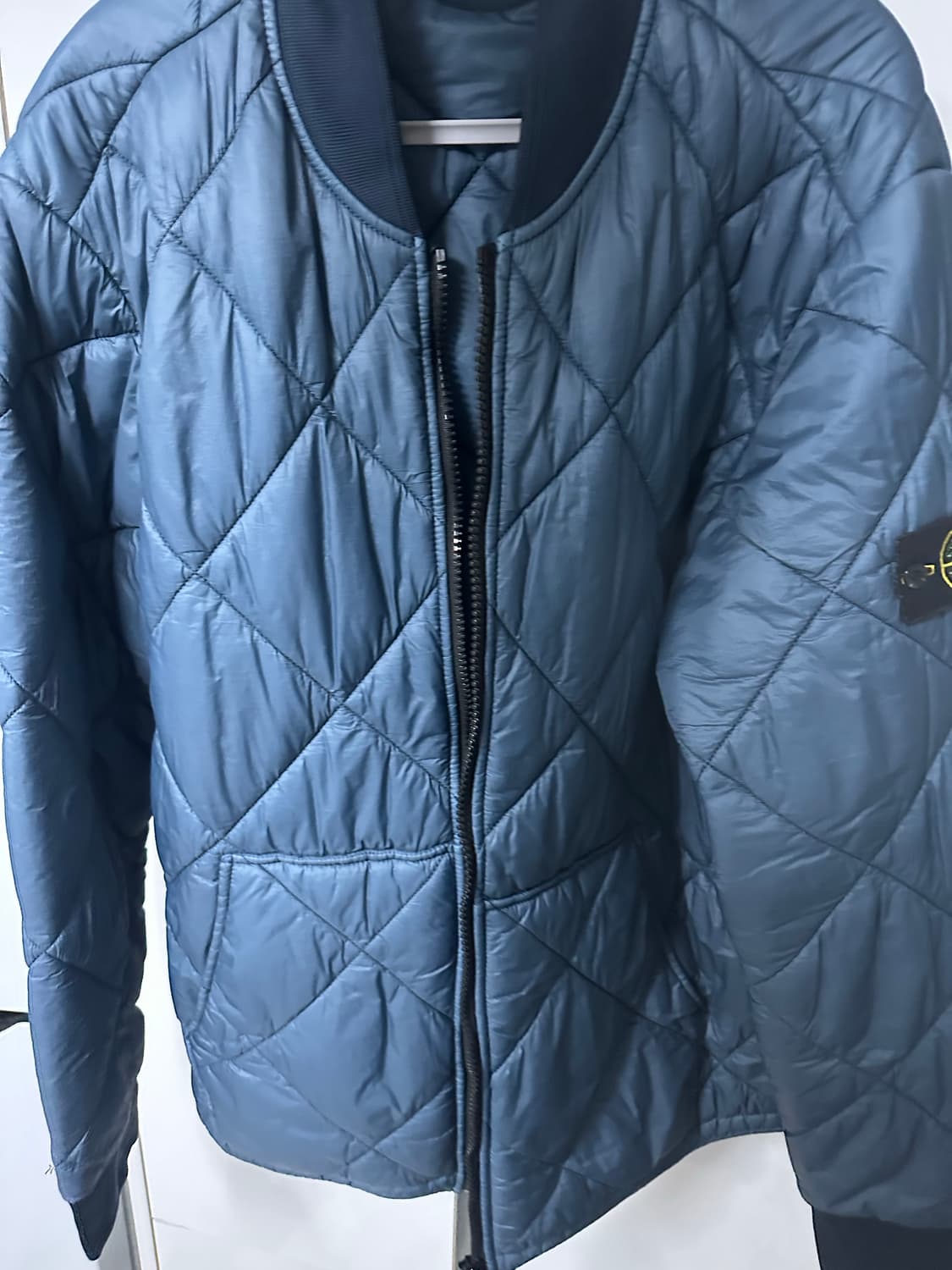 스톤 퀼팅 패딩 상품이미지1