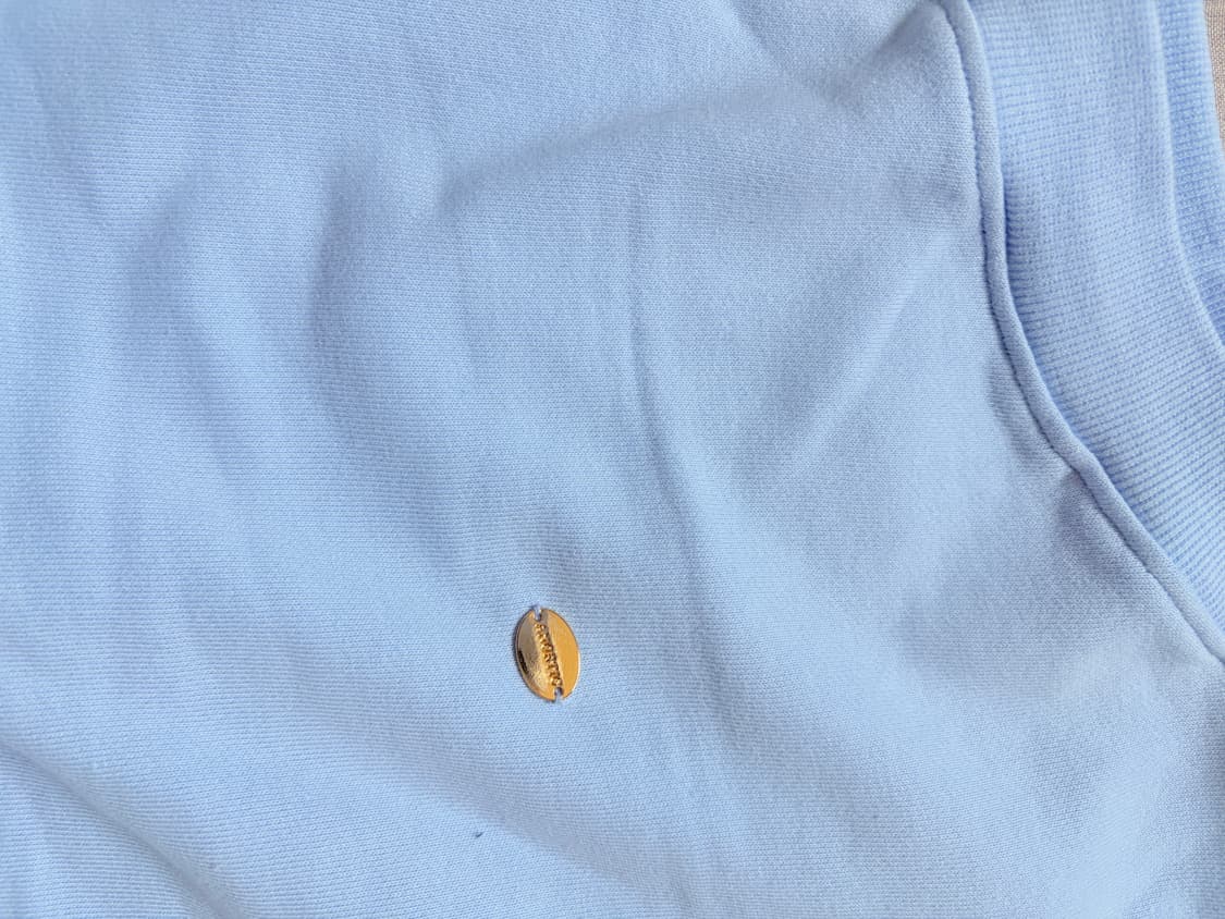 아노에틱 오프숄더 스웻셔츠 스카이블루 상품이미지4