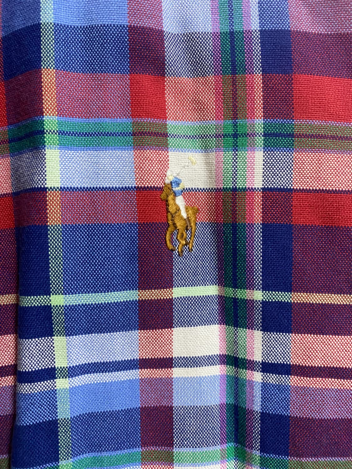 랄프로렌 클래식핏 체크 셔츠 S (100~105) 상품이미지3