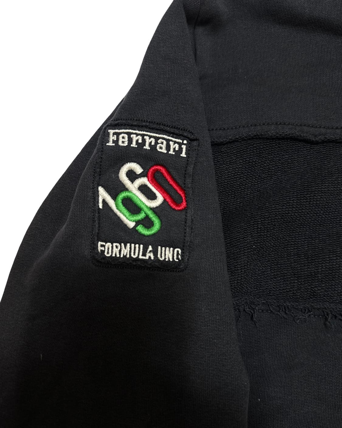 푸마 페라리 블랙 집업 자켓 상품이미지3