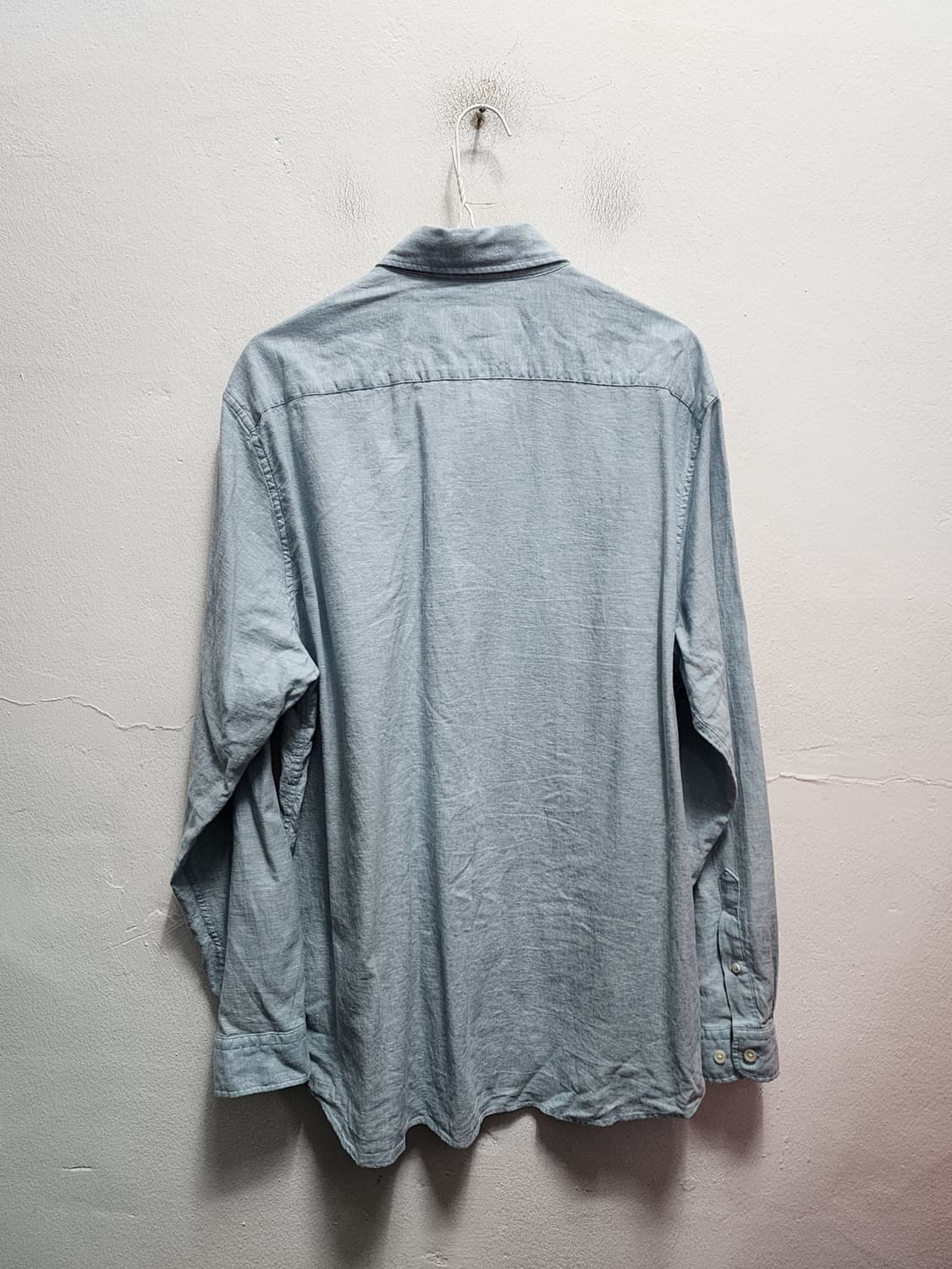 에디션 린넨 셔츠 하늘색  상품이미지2