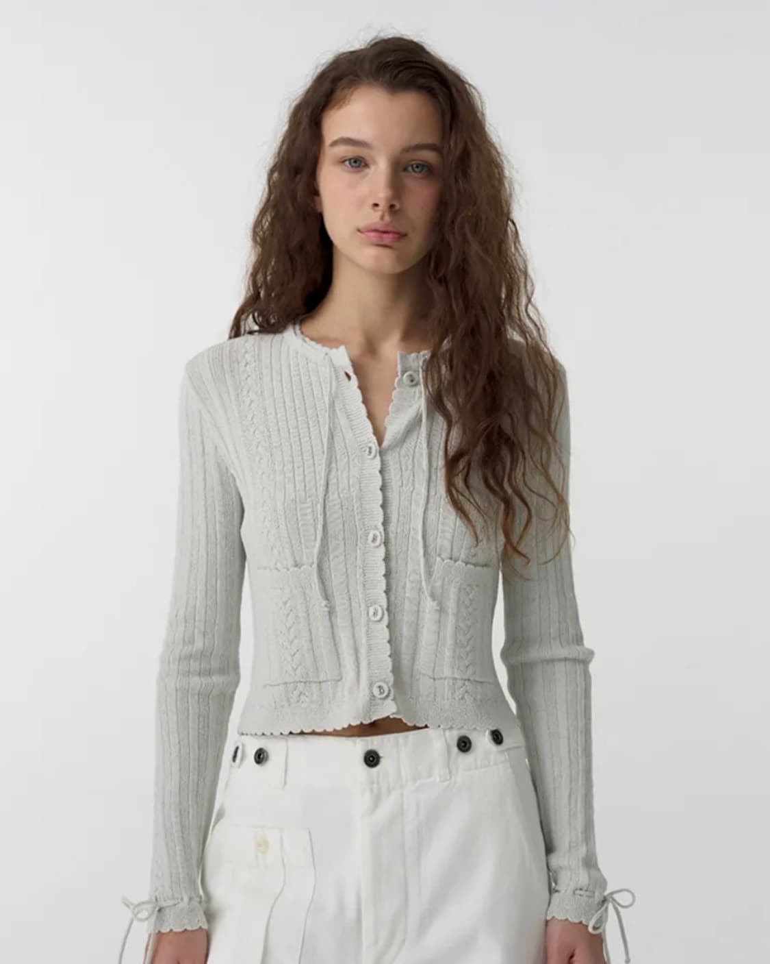 더바넷 Nellia Ribbon Cardigan 상품이미지3