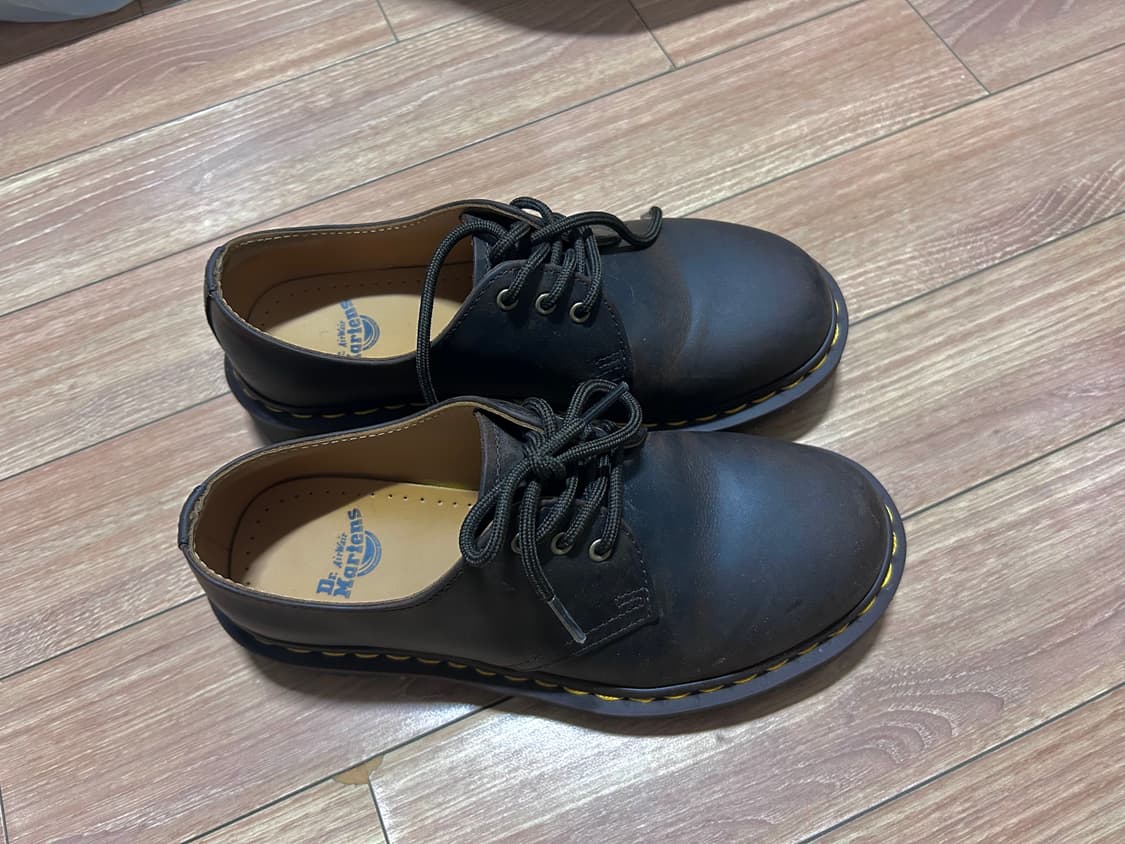 닥터마틴 1461 크레이지 홀스 레더 부츠 다크 브라운 (230) 상품이미지2