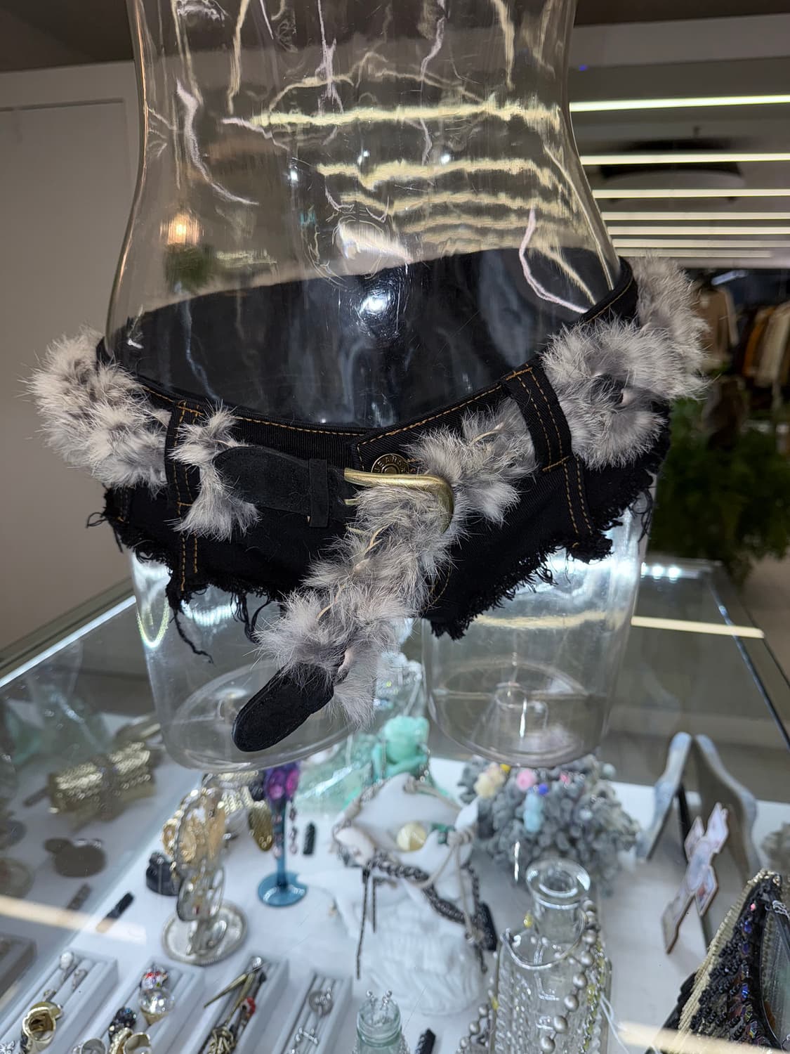 real fur twist belt 상품이미지1