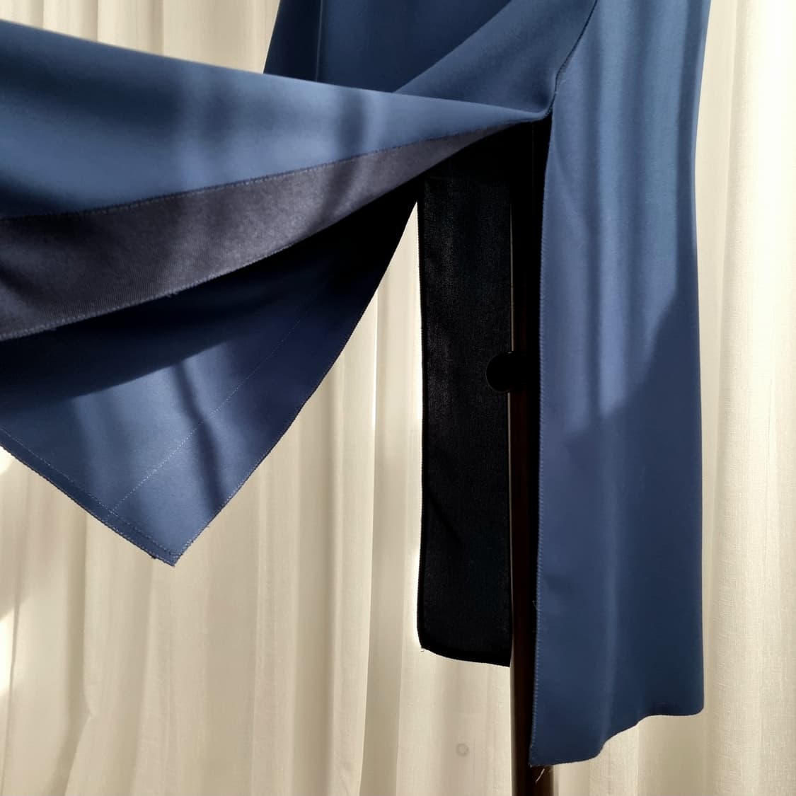 랑방컬렉션 양사이드 슬릿 트임 밴딩스커트 치마 (25인치 추천/실측참고) 상품이미지7