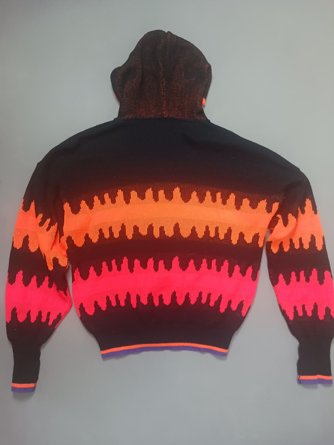 [F] 아우터스태프 버라이어티 후드 니트 집업 상품이미지6