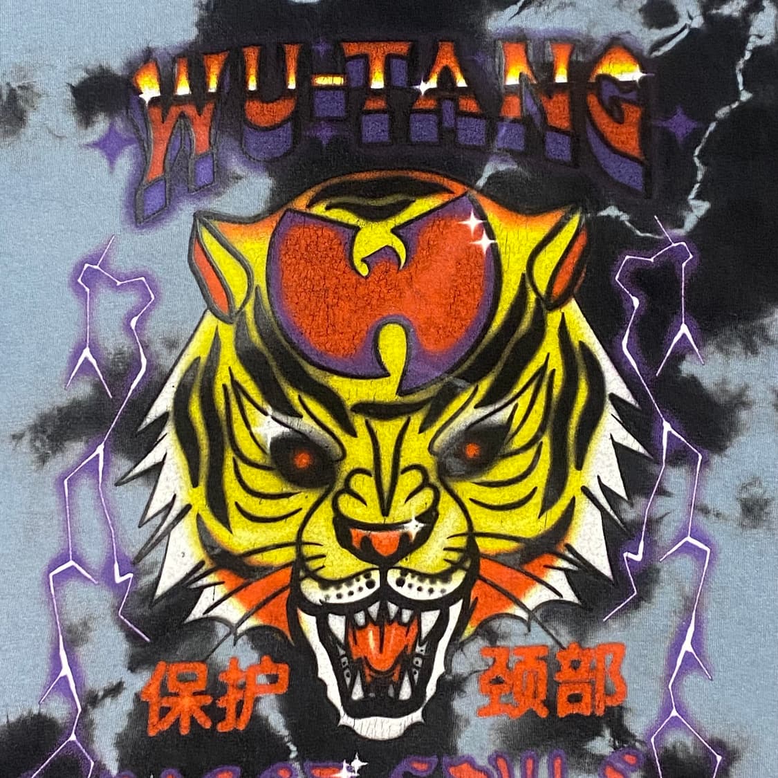 미국 빈티지 우탱 WU TANG 공식 프린팅 반팔티 힙합 락티셔츠 상품이미지4
