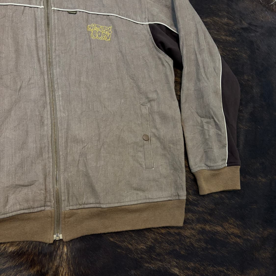 jpn 베이지 봄버자켓  (착샷o) 상품이미지3