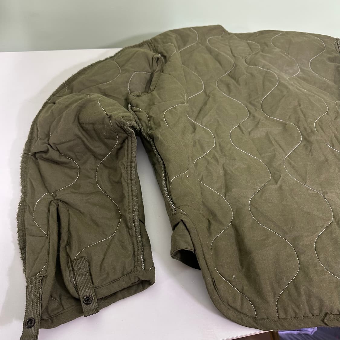 95 80s US ARMY 깔깔이 라이너자켓 상품이미지6