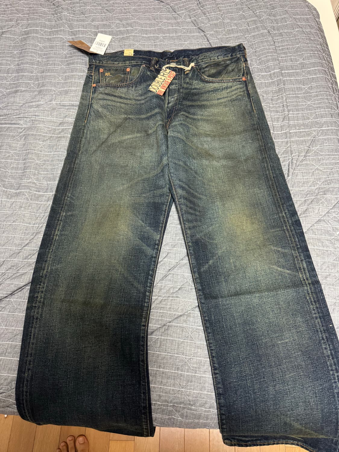 rrl 더블알엘 기빈스 진 34x32 상품이미지2