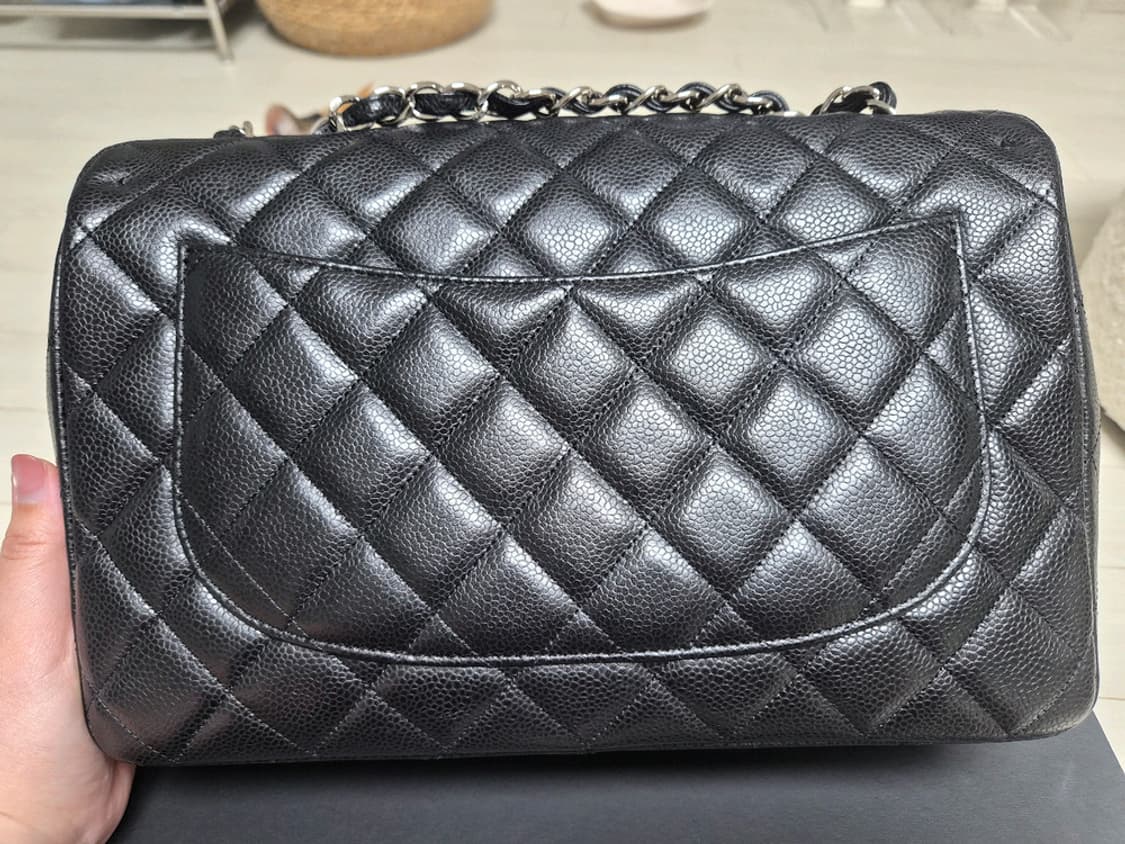 샤넬 클래식 점보(라지) 은장 상품이미지5