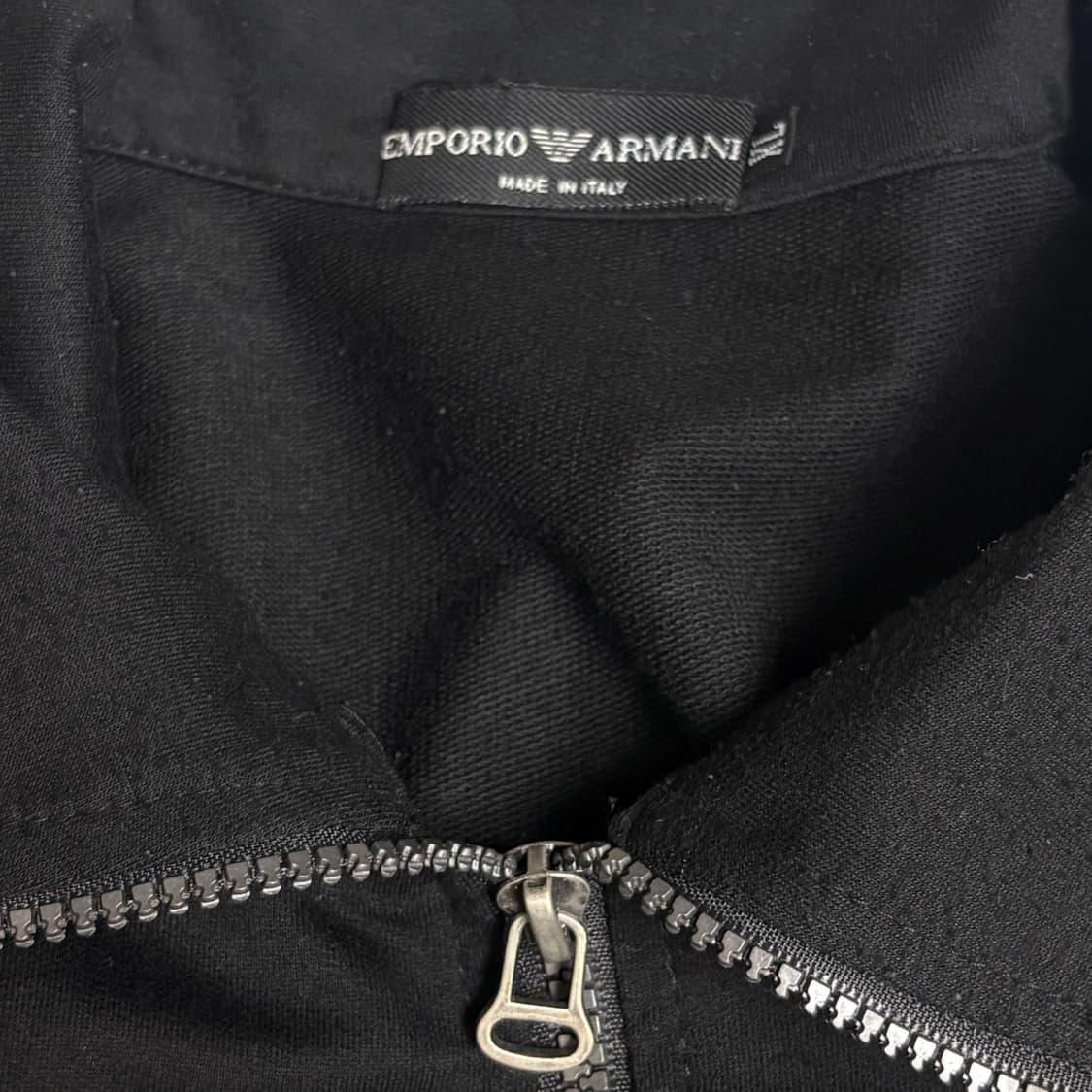 일본 엠포리오 아르마니 아카이브 한정 블랙 레이싱 자켓 상품이미지5