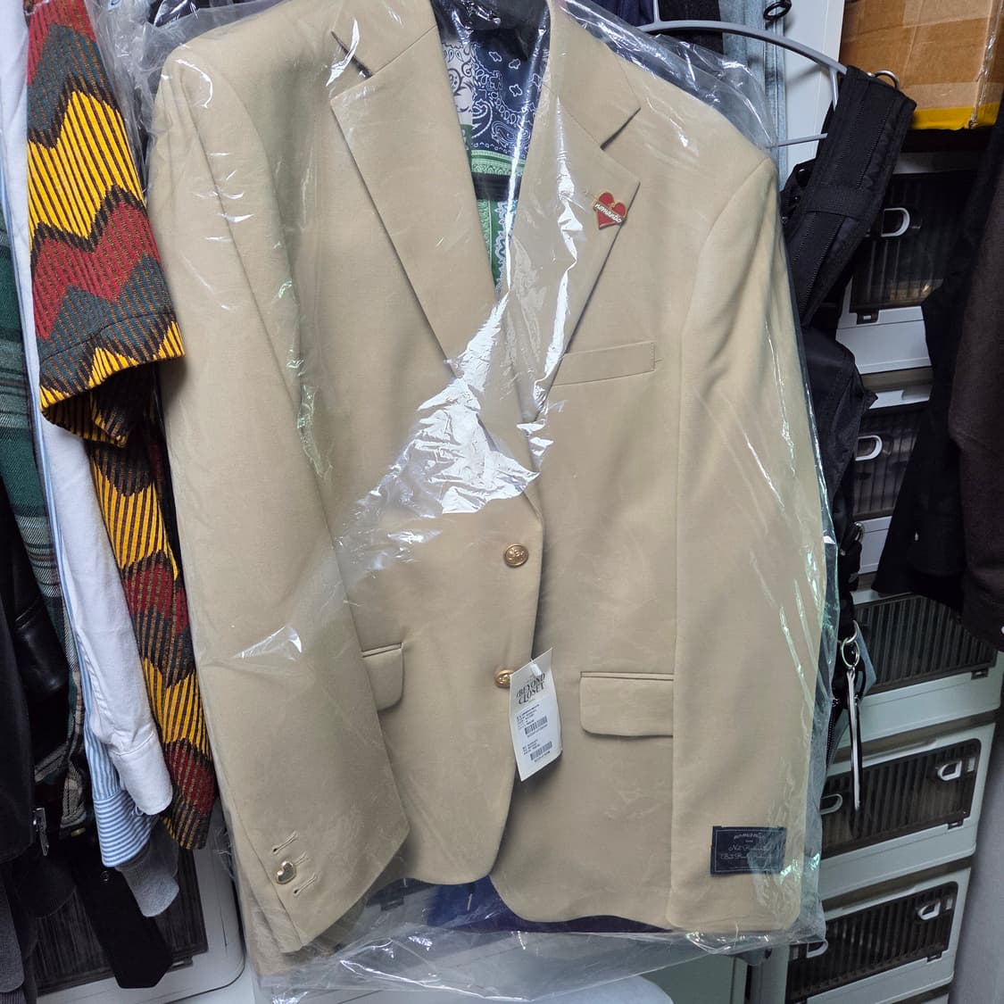 노맨틱 히든라이닝 HQ블레이저 자켓 사이즈M 새상품 상품이미지1