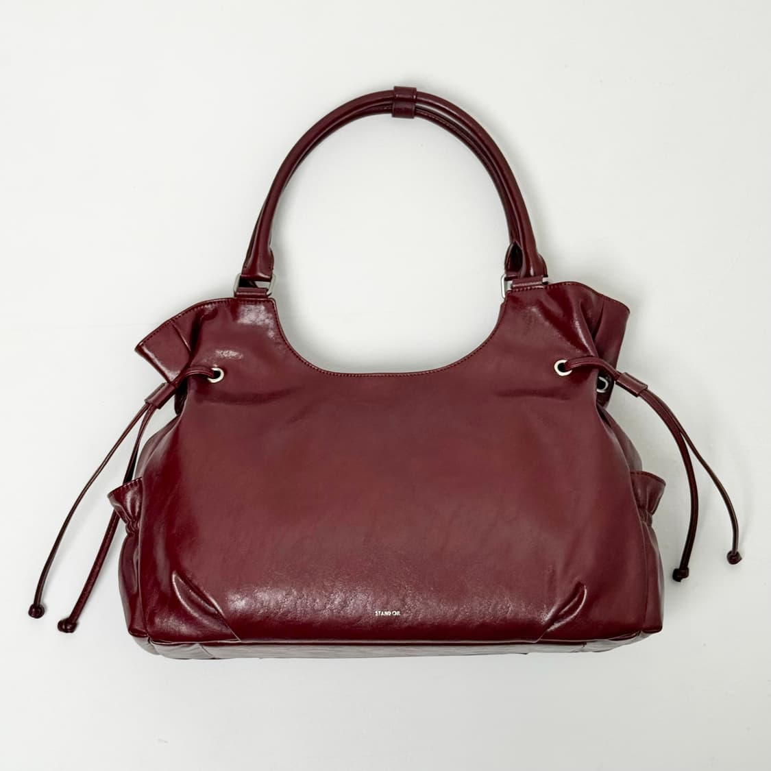 (새상품) 스탠드오일 브리지백 숄더백 레드와인 상품이미지2