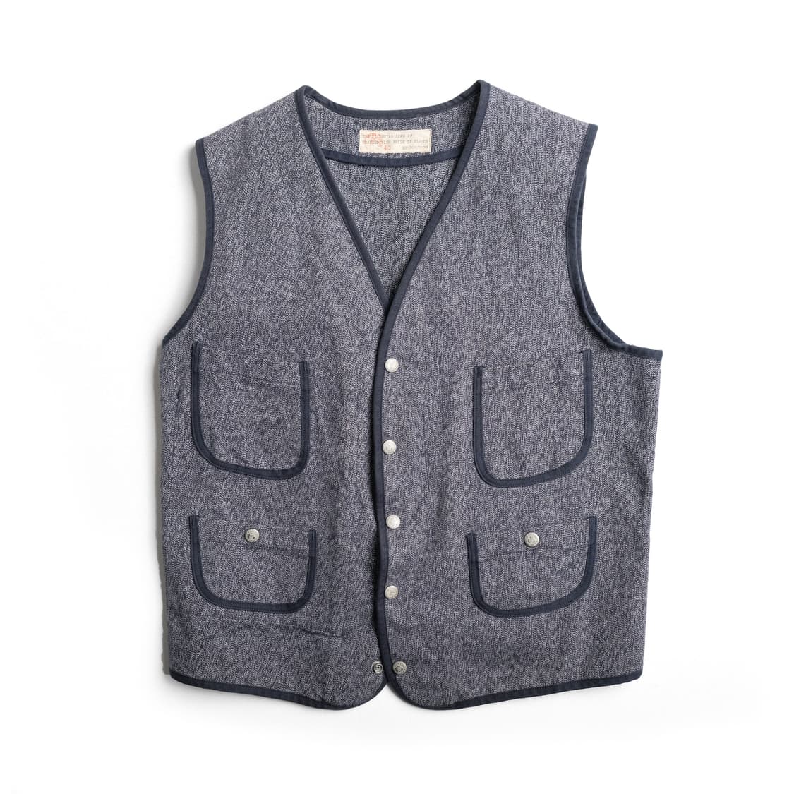 봉쿠라 데드스탁 트위스트 파이핑 베스트 40(100-103)사이즈 상품이미지2