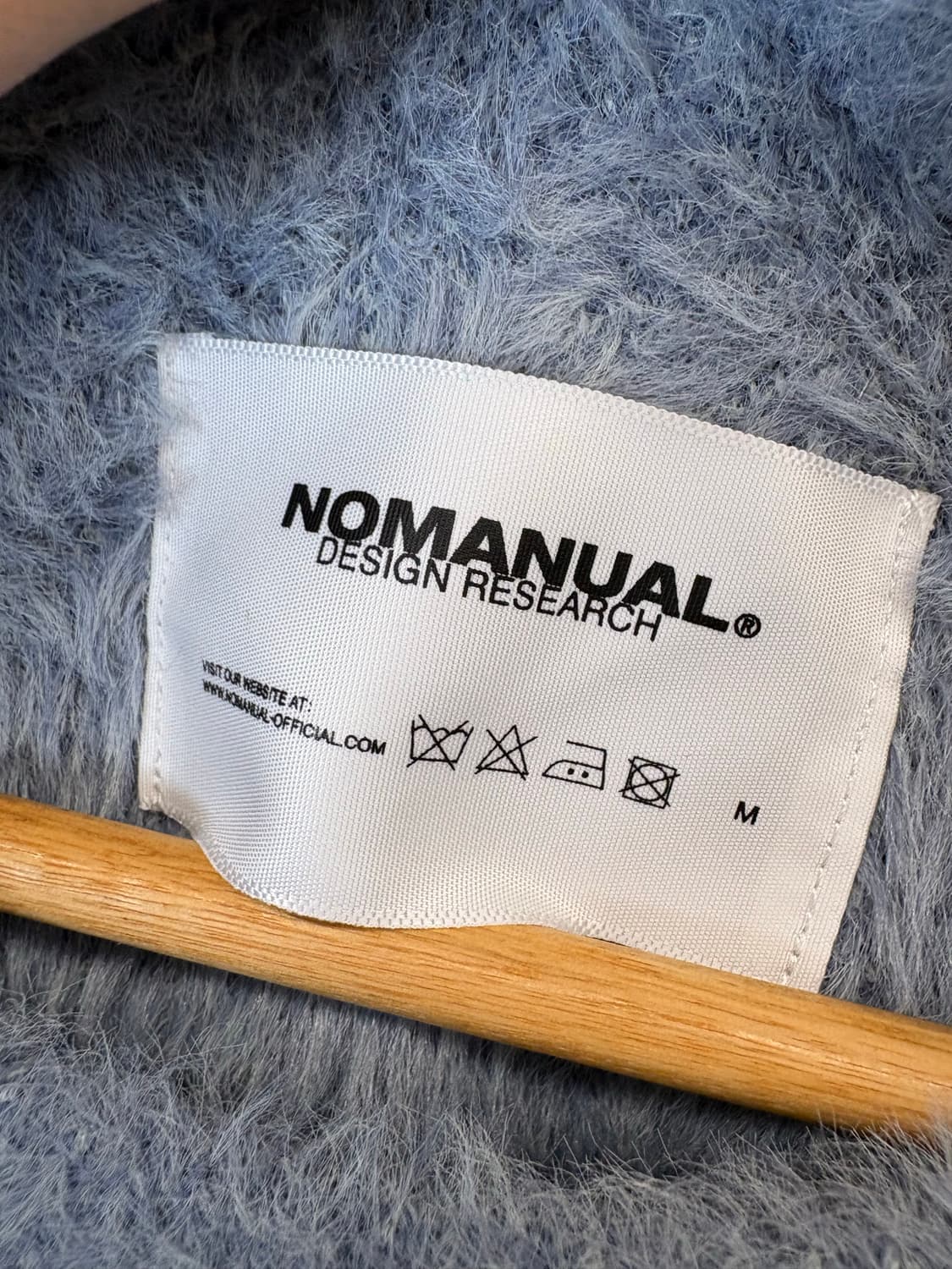 노매뉴얼 헤어리 니트 상품이미지7