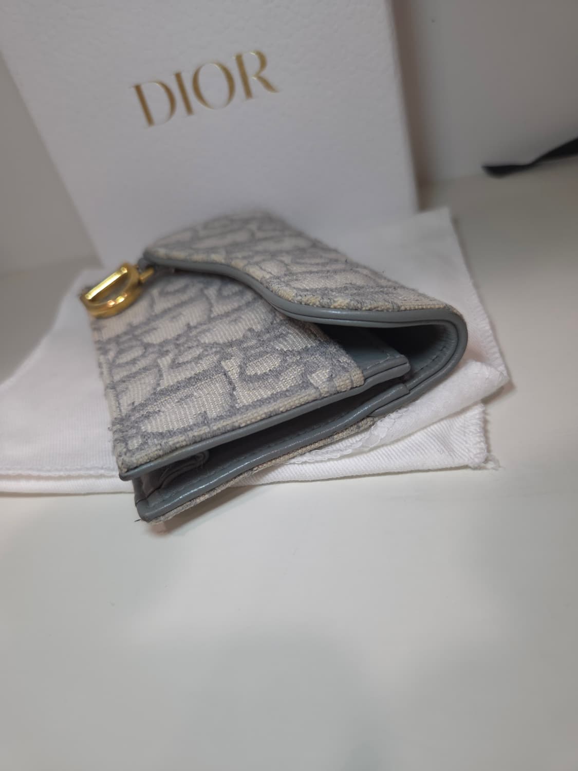 디올 새들 카드지갑 상품이미지5