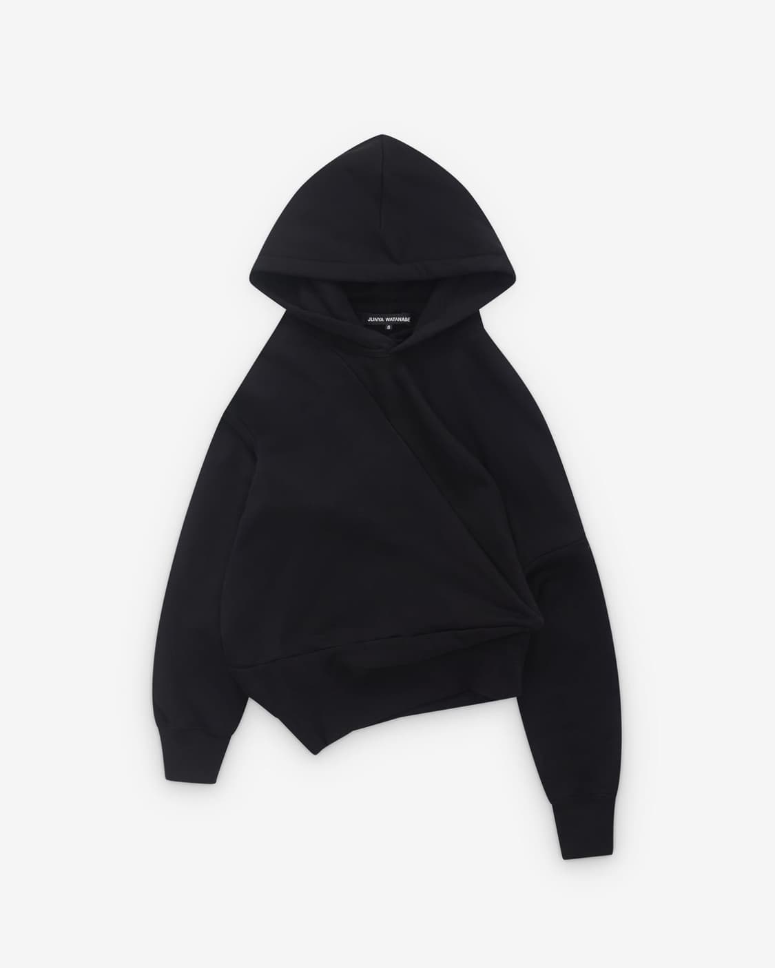 [S]준야와타나베 트위스트 후드티/블랙 상품이미지5