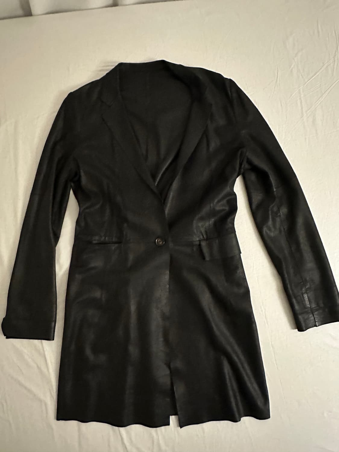 빈티지 램스킨 코트 상품이미지1