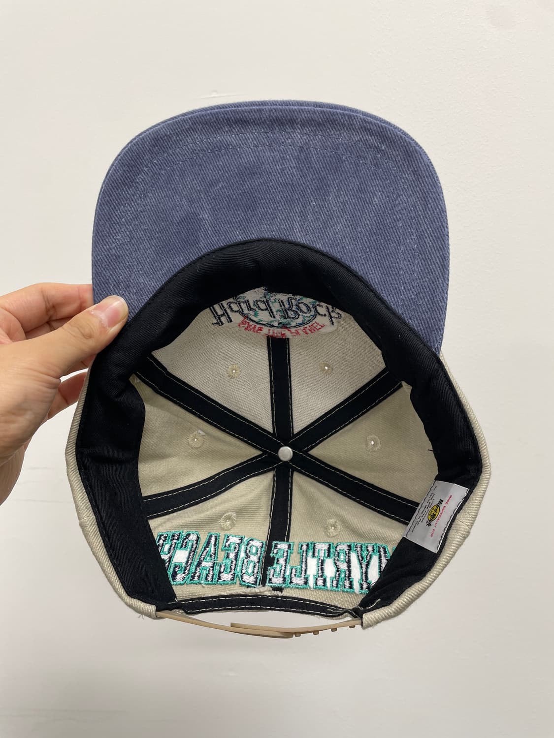 hard rock cafe two tone ballcap 상품이미지5