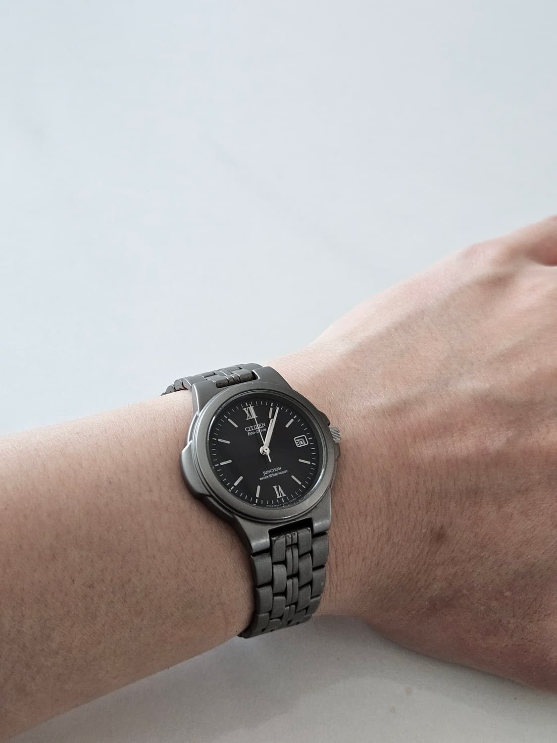 빈티지 시티즌 에코드라이브 Junction 티타늄 시계 상품이미지2