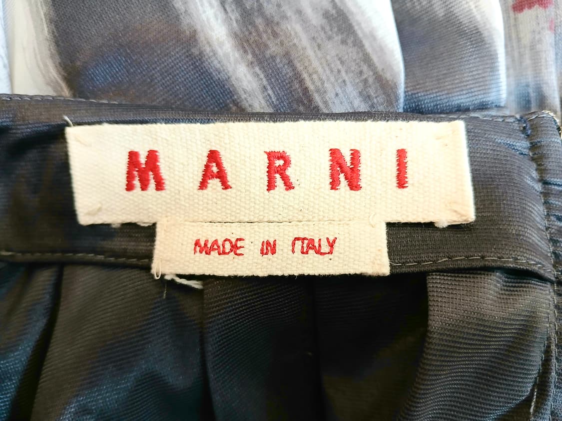 마르니(Marni) 추상화 패턴 아트워크 스커트 (민트급) 상품이미지5