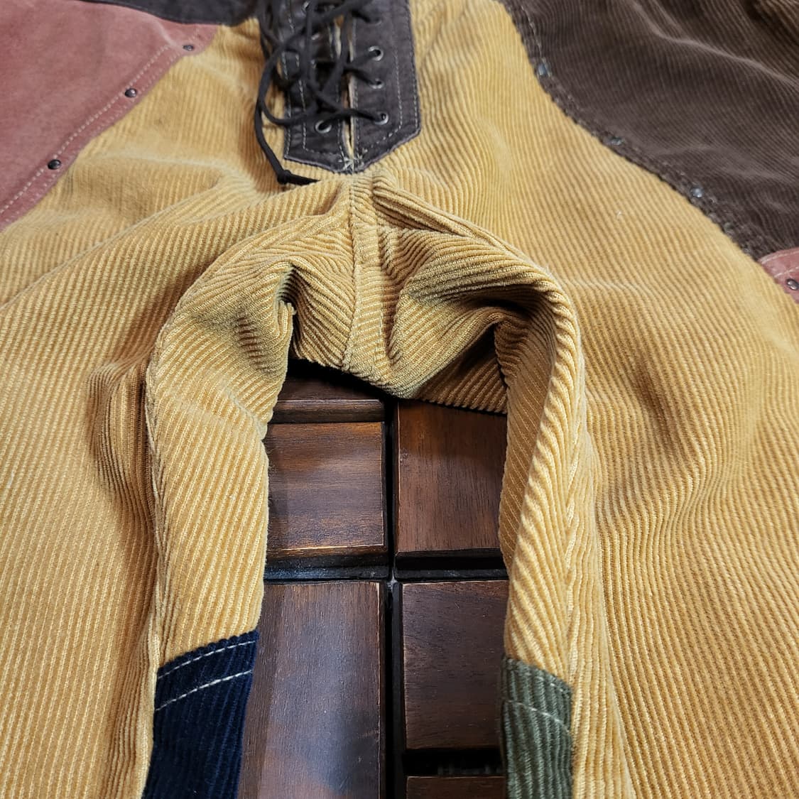 BNX 부츠컷 패치워크 팬츠 (28) 상품이미지4