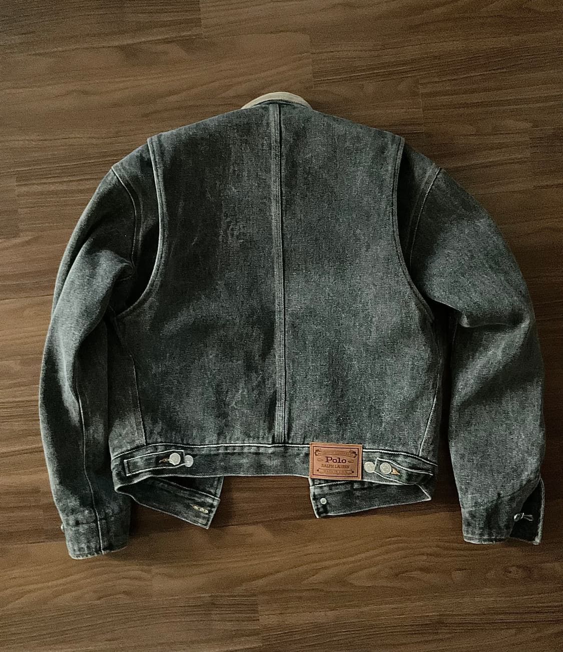 랄프로렌 덩가리 데님 자켓 그레이 S 상품이미지2