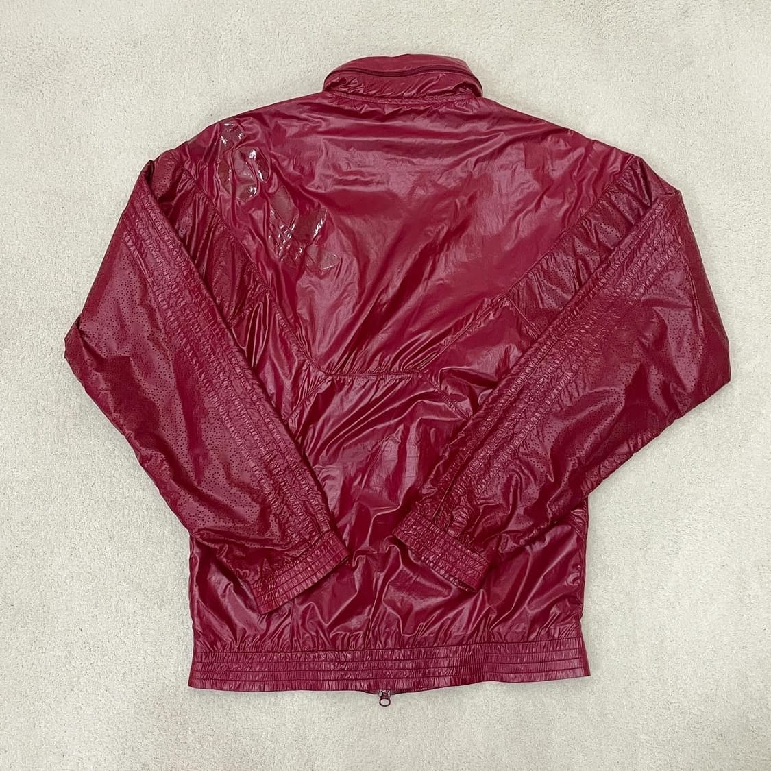 아디다스 버건디 유광자켓 상품이미지6