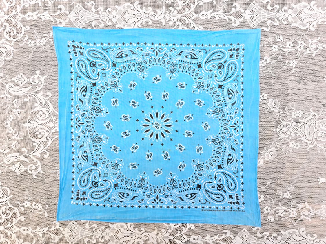 90s 하바행크 페이즐리 반다나 (made in usa) 상품이미지1