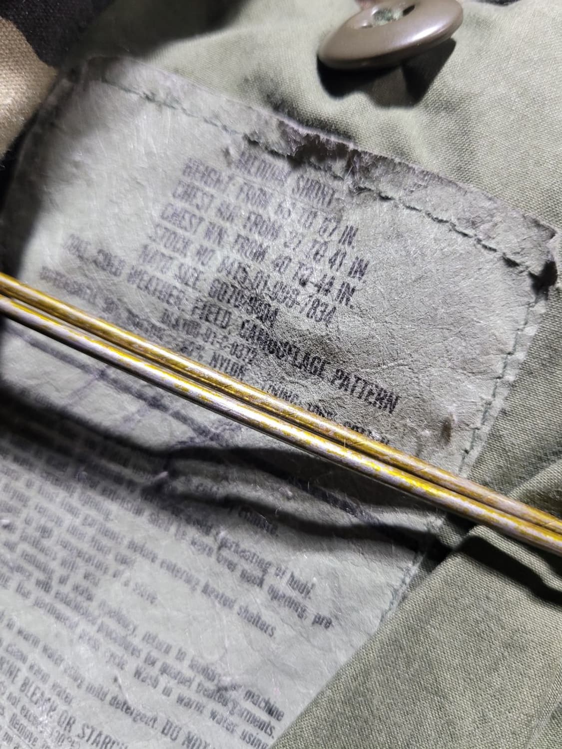 미 얼룩이 m65 야상 상품이미지6