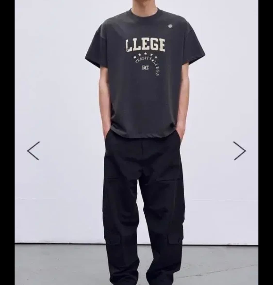 렉토 LLEGE 반팔 티셔츠 Free  상품이미지1