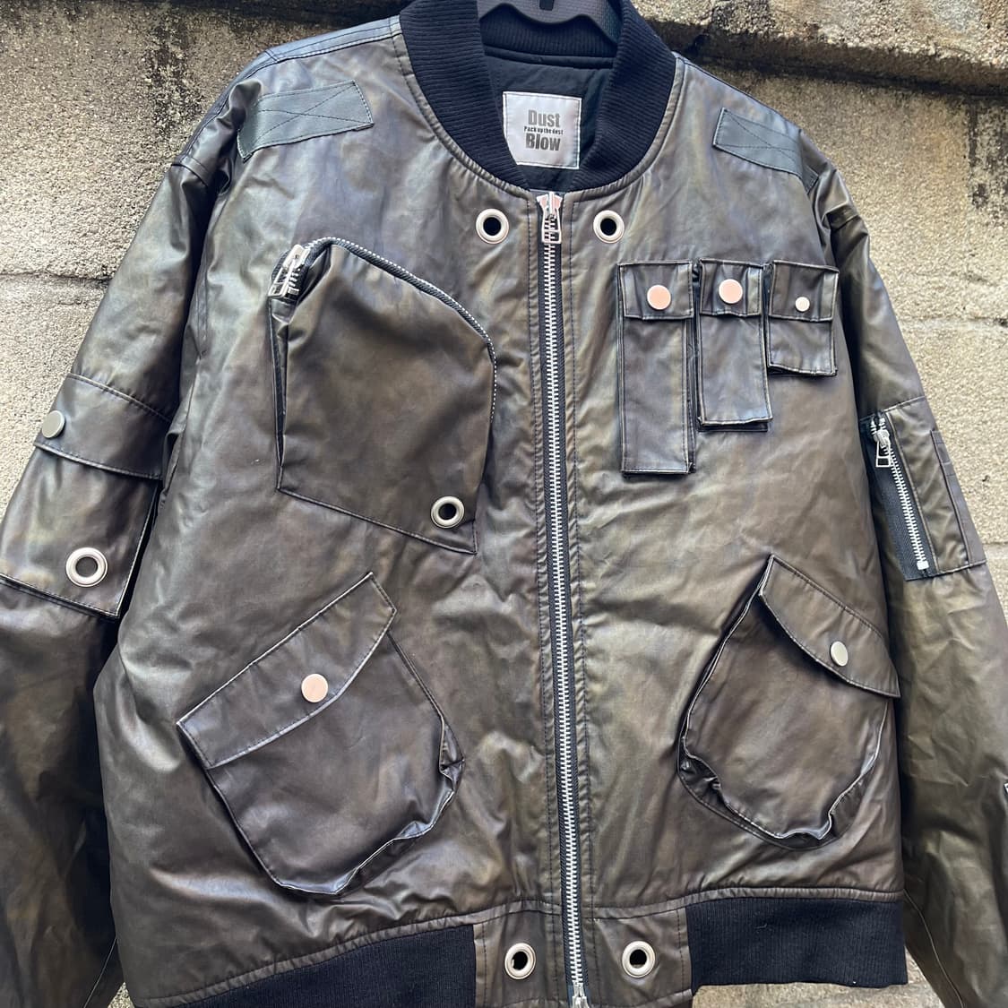 [OS] Dust Blow 멀티 포켓 봄버 자켓 (100~105) 상품이미지4