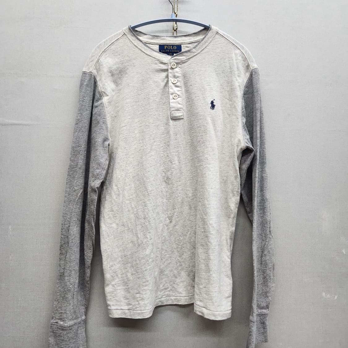 폴로랄프로렌 로고 헨리넥 긴팔티 S 상품이미지1