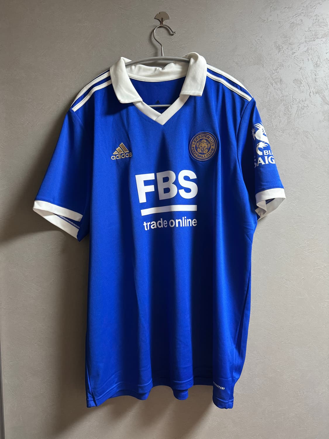 (해외XL) 22-23 레스터시티 홈 반팔 상품이미지1