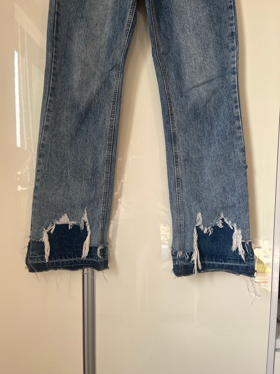 레이어드 데님 팬츠 상품이미지1