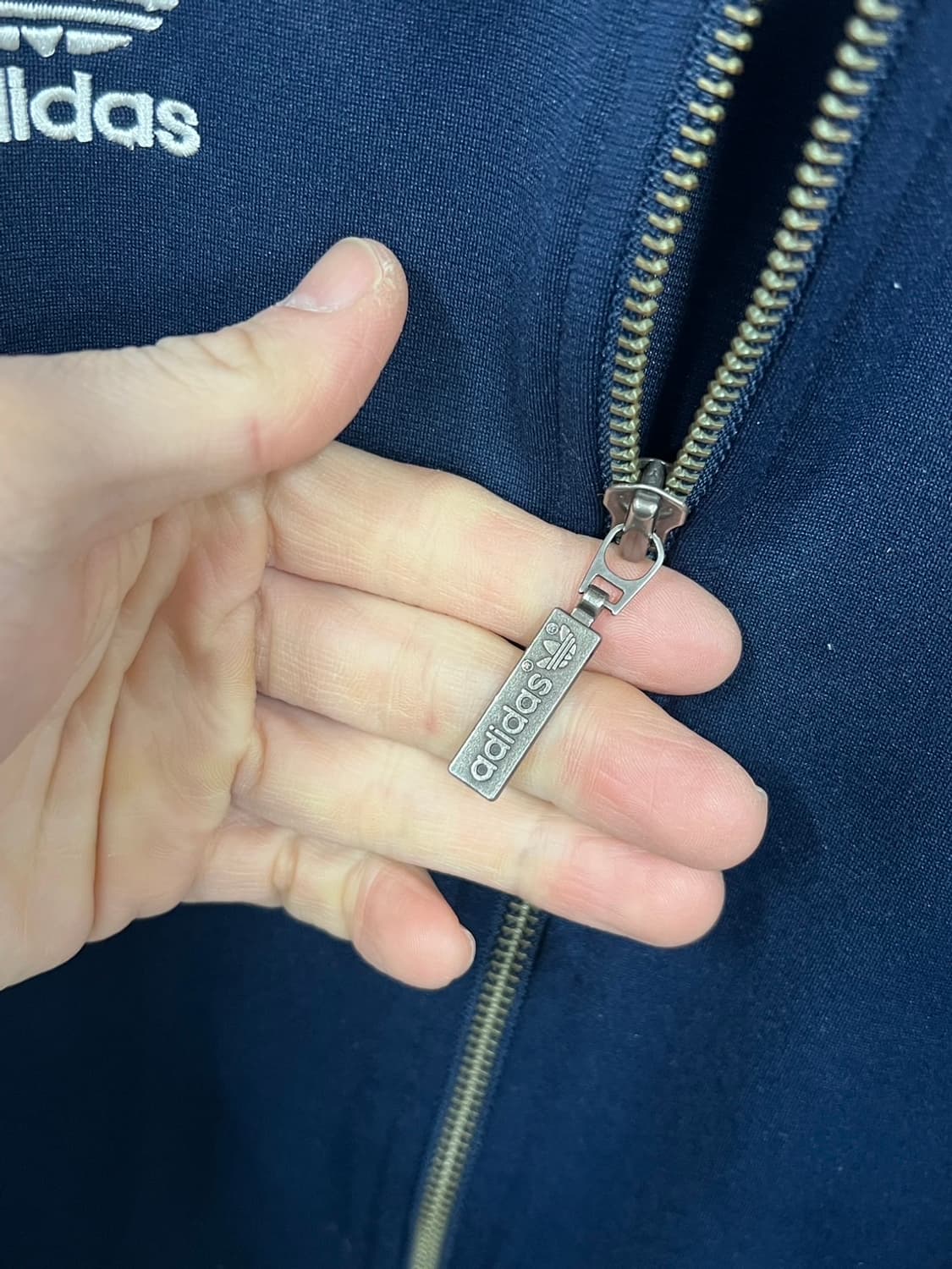 아디다스 애틀랜타 희귀 네이비 져지 상품이미지4