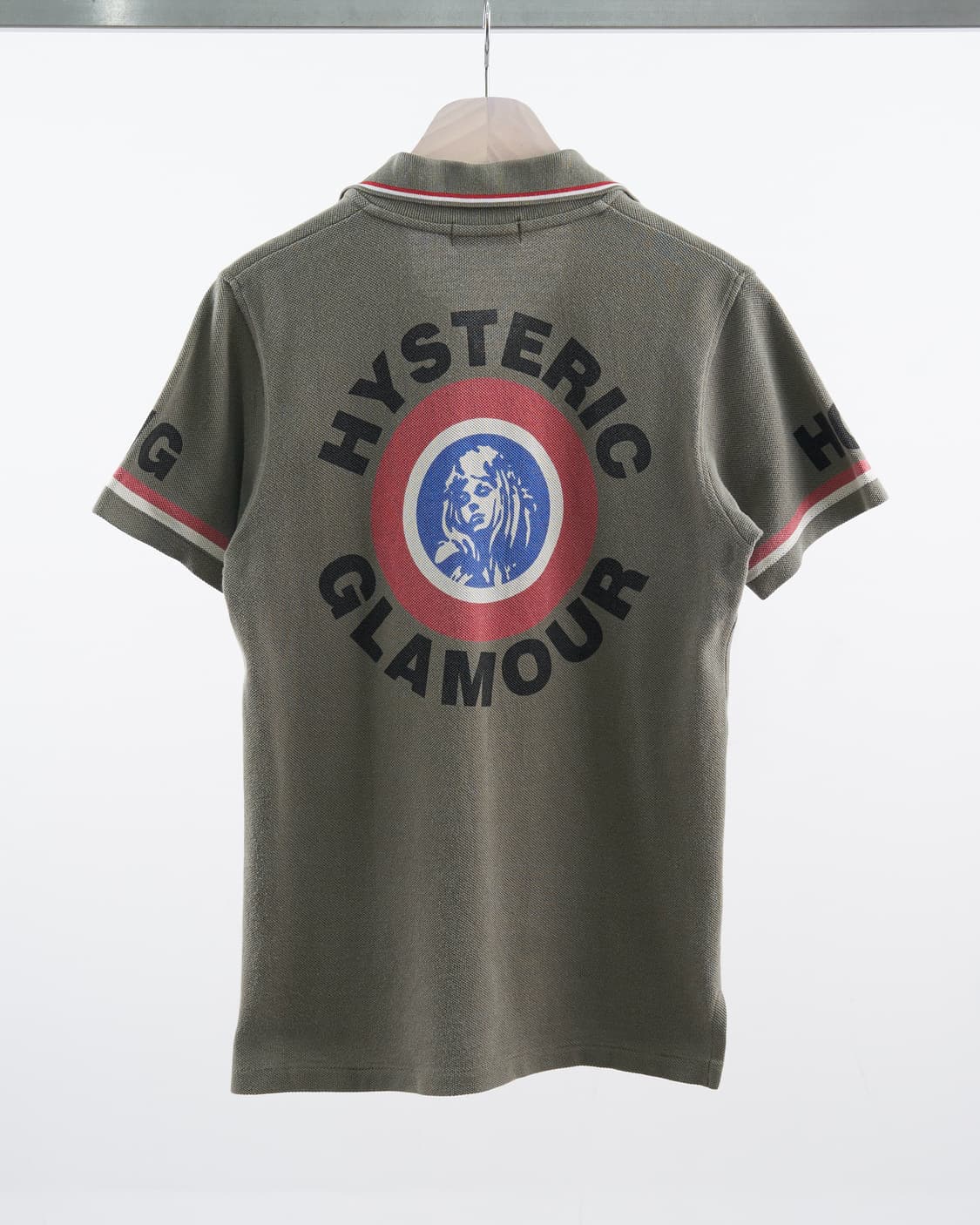 Hysteric Glamour 빅로고 카라 반팔티 상품이미지4