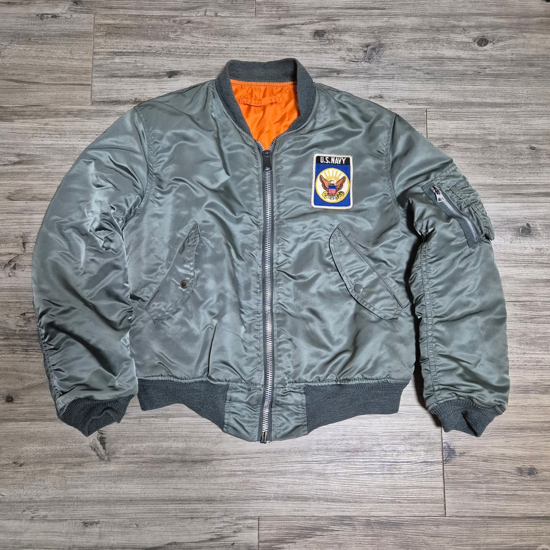 90s 미국제조 민수용 ma-1 항공점퍼 상품이미지1