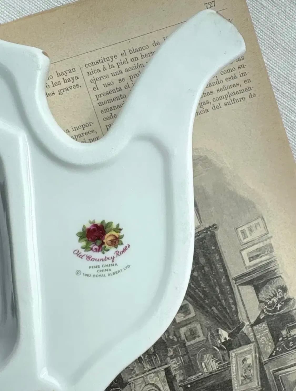 [레어]로얄알버트 올드컨트리로즈 티팟 벽시계 상품이미지2