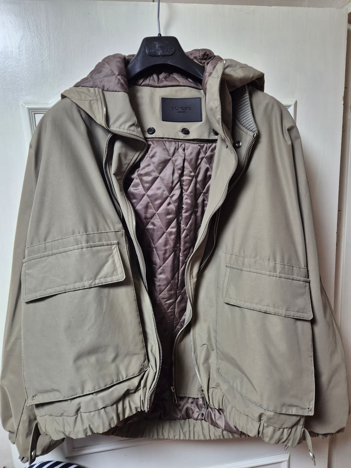 송지오옴므 더블레이어드 자켓 상품이미지1