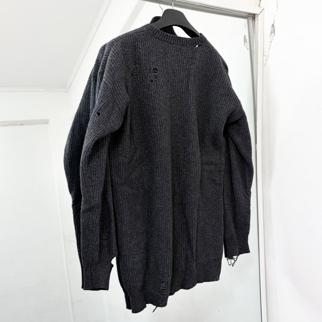 (새상품) 디젤 K-LOL 풀오버 데미지 니트 상품이미지5