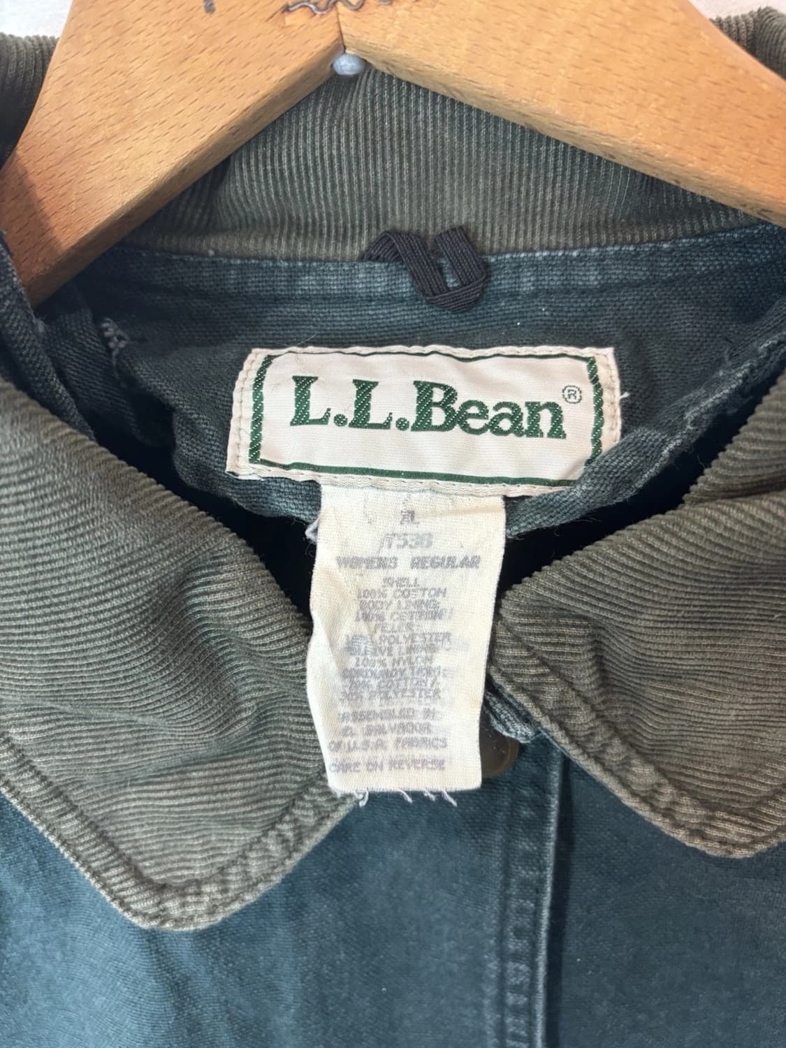 엘엘빈 빈티지 헌팅 초어 자켓 딥그린 상품이미지6