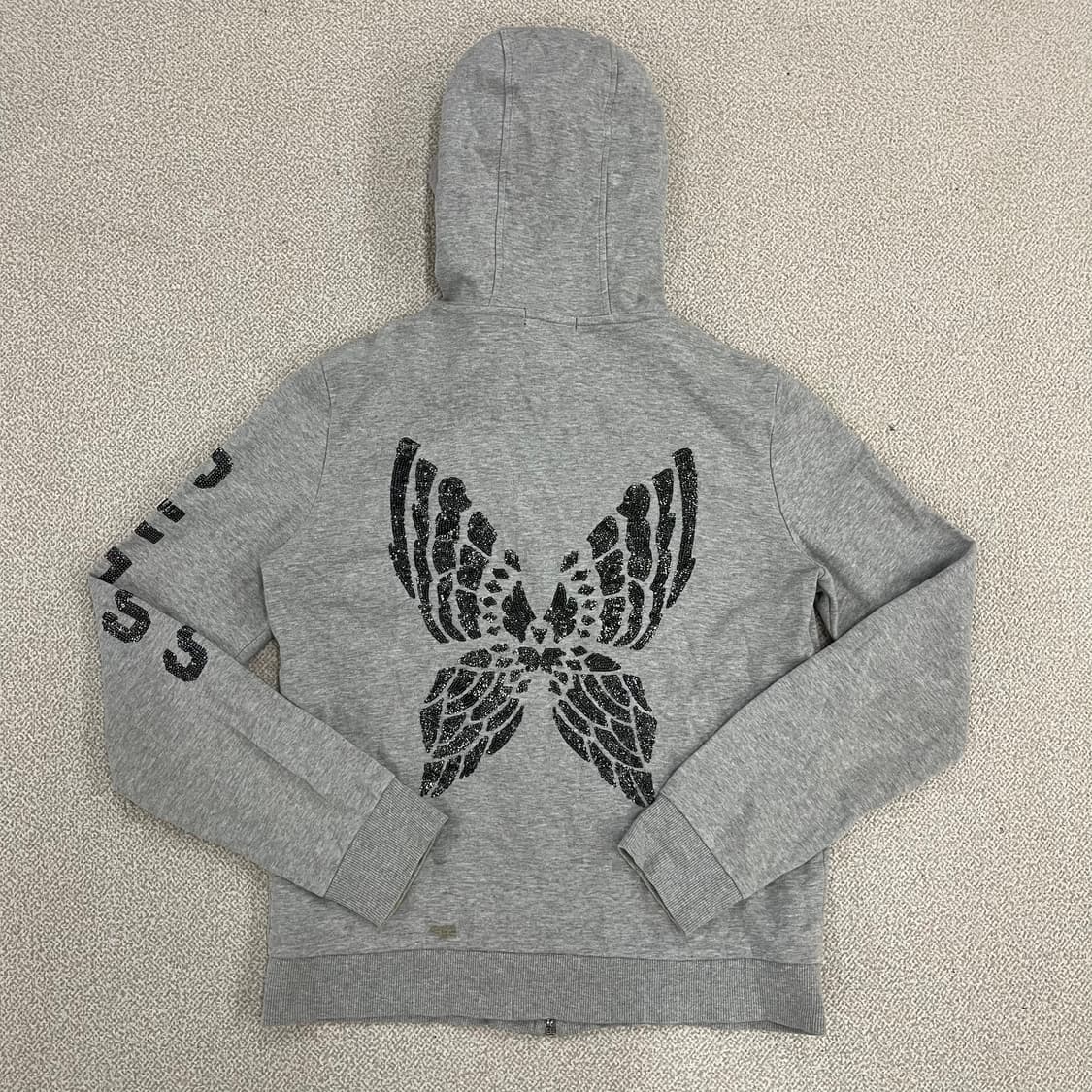 S 게스 긴팔 후드 집업 자켓 0202M1 상품이미지4