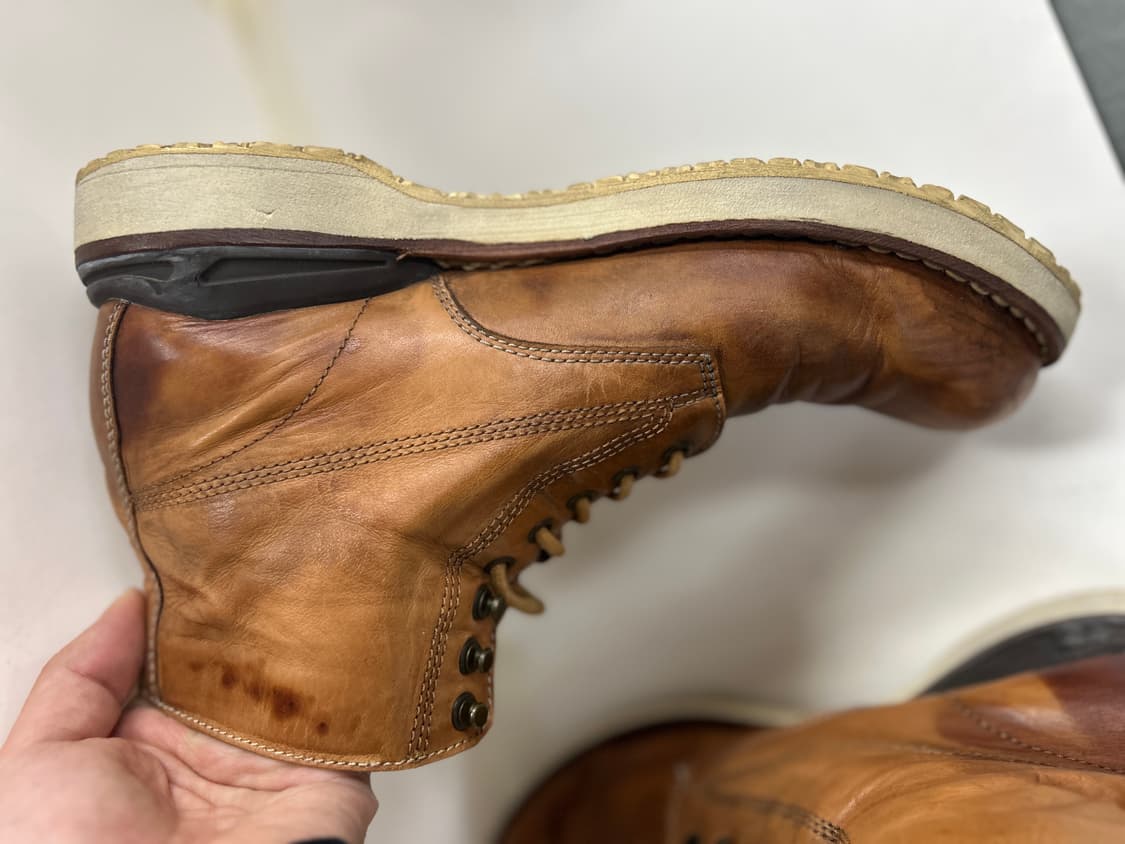 VISVIM 올드비즈빔 브라운 레더 버질부츠 9 상품이미지8