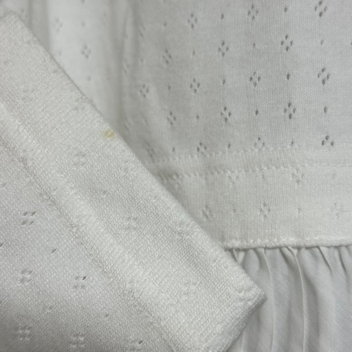 오헤시오 round collar frill 라운드 프릴 티셔츠 상품이미지6