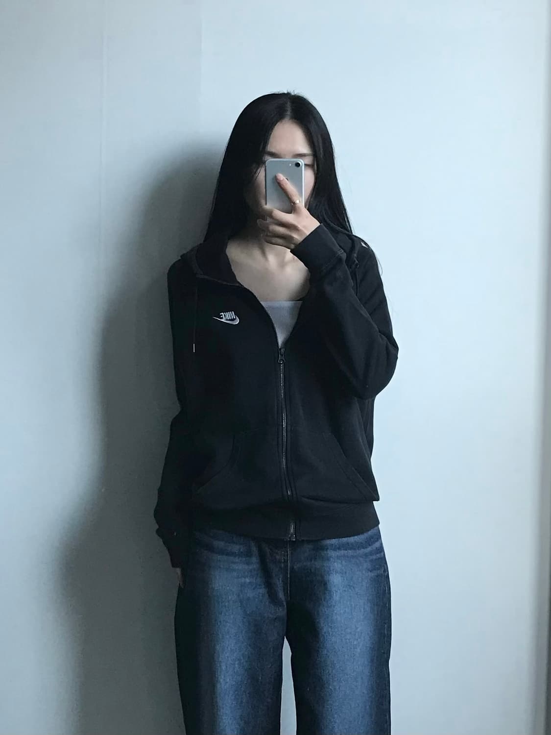 나이키 퓨추라 블랙 후드집업 상품이미지1